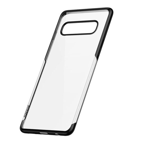 Baseus ® Shining Chrome Plated Back Cover For Galaxy S10 Plus