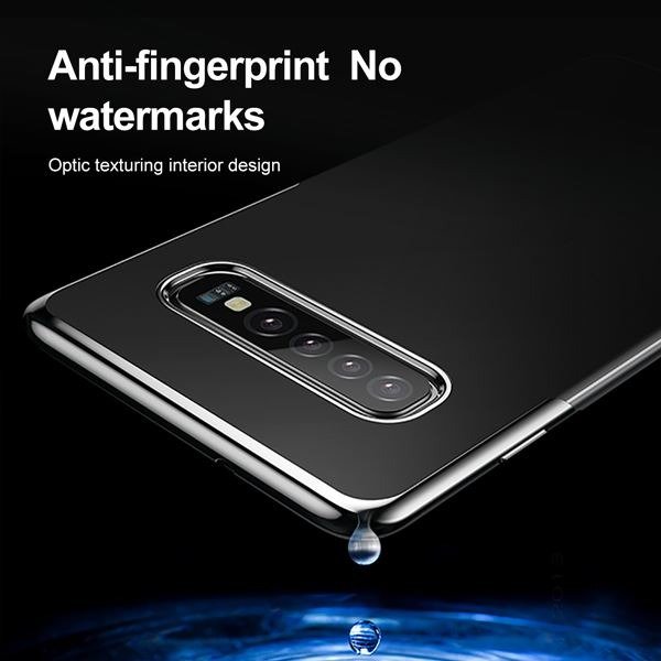 Baseus ® Shining Chrome Plated Back Cover For Galaxy S10 Plus