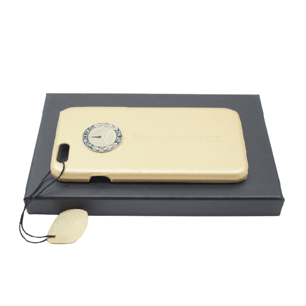 Fashion Luxury Logo Leather Back Cover For Apple iPhone 6 / 6S / 6 Plus / 6S Plus