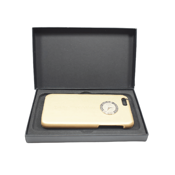 Fashion Luxury Logo Leather Back Cover For Apple iPhone 6 / 6S / 6 Plus / 6S Plus