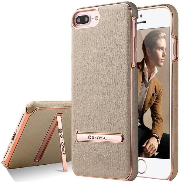 G-CASE ® Inbuilt Click Metal Stand Back Cover For Apple 6 / 6s/ 6 Plus / 6S Plus