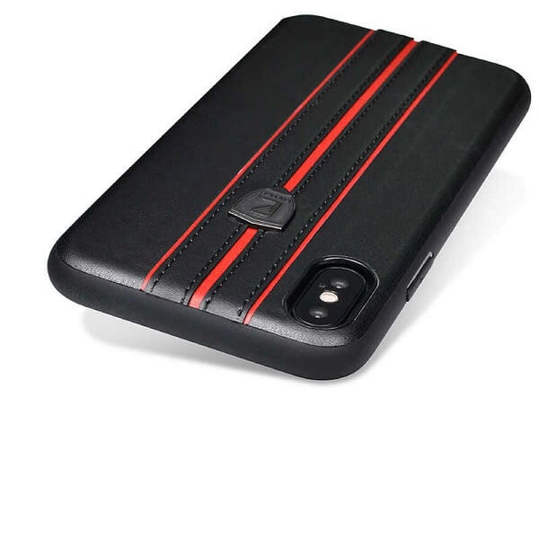 Puloka ® Luxury Leather Back Cover For iPhone XR