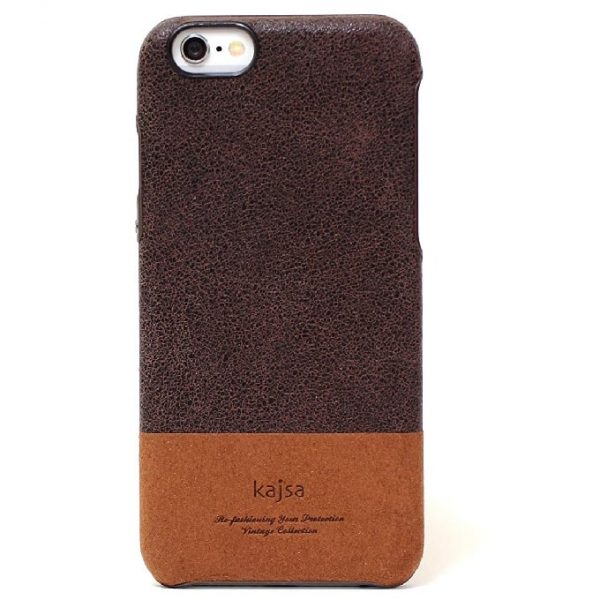 Kajsa ® Vintage Collection Leather Back Cover For Apple iPhone 6 / 6s