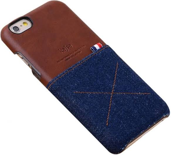 Kajsa ® Denim With Card Holder Back Cover