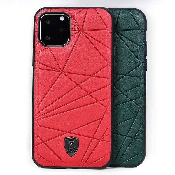 Puloka ® Racing Luxury Leather Back Cover For Apple iPhone 11 Pro
