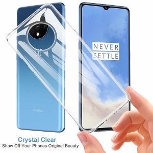 Soft Transparent Silicone Cover For Oneplus 7t