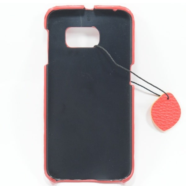 Fashion Luxury Logo Leather Back Cover For Samsung Galaxy S6 Edge