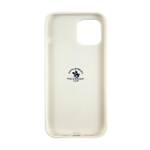 Santa Barbara Polo Saint Back Cover For iPhone Series (White)