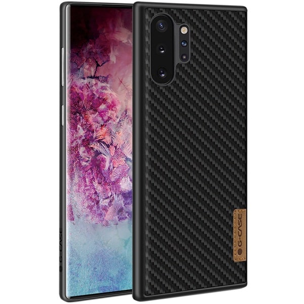 G-Case Dark Series Back Cover For Samsung Note 10 Plus (Black)