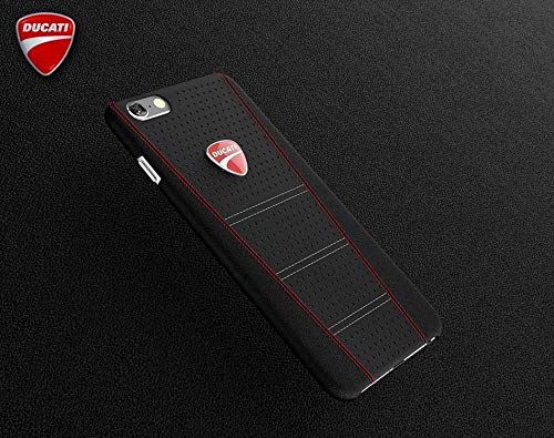 Luxury Sports Genuine Leather Back Cover For Apple iPhone (Black)