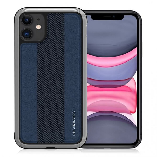 Raigor Inverse AIX Series Back Cover for iPhone 12 Series (Blue)