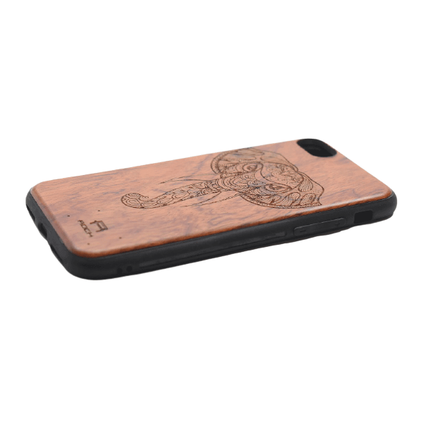 Rock ® Wood Back Cover For Apple iPhone 7 / 8 / 7 Plus / 8 Plus
