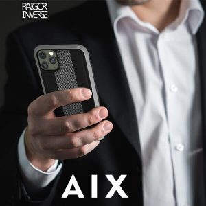 Raigor Inverse AIX Series Back Cover for iPhone 12 Mini (Black)