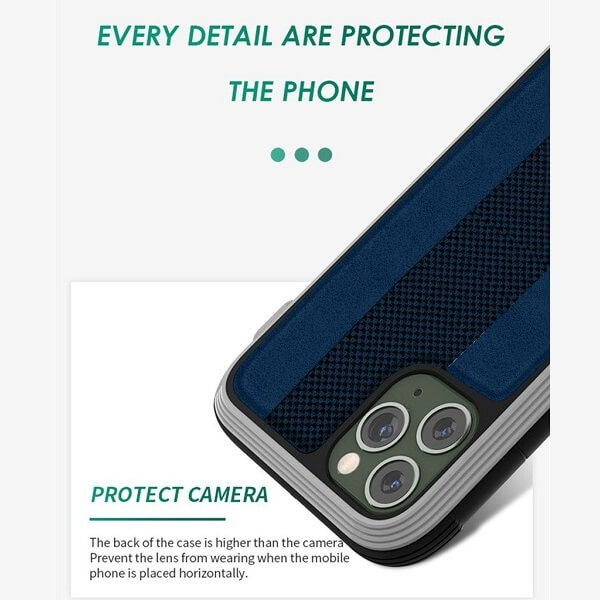 Raigor Inverse AIX Series Back Cover for iPhone 12 Series (Blue)