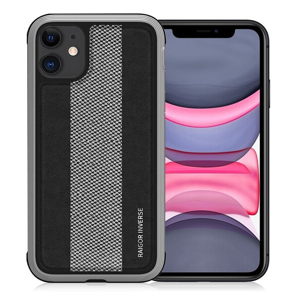 Raigor Inverse AIX Series Back Cover for iPhone 12 Mini (Black)