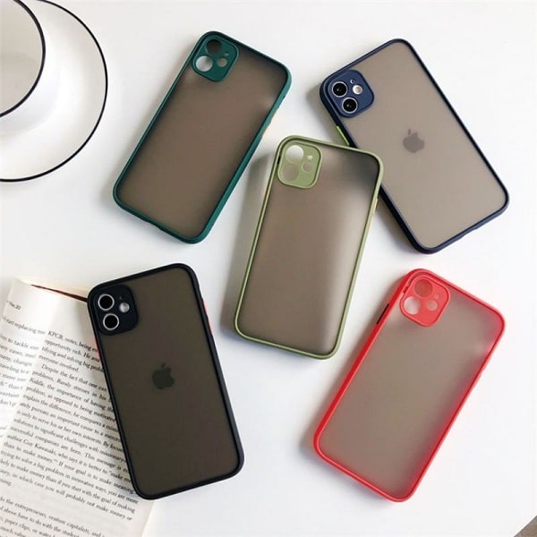 Luxury Transparent Silicone Back Cover With Camera Protection For iPhone 12 Series