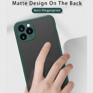 Luxury Transparent Silicone Back Cover With Camera Protection For iPhone 12 Series