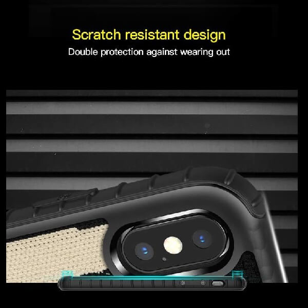 QY ® Trendy Sports Back Cover For iPhone 11 Series (Black)