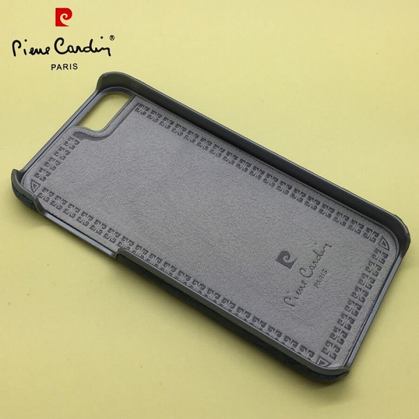 Pierre Cardin ® Paris Design Back Cover For Apple iPhone (Black)