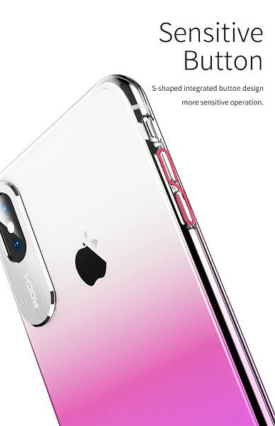 ROCK ® Classy Camera Protection Transparent Back Cover For Apple iPhone XR