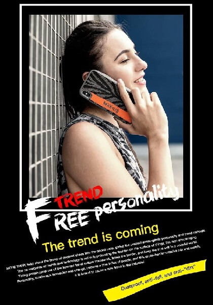 QY ® Trendy Sports Back Cover For iPhone 11 Series (Black)