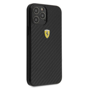 Ferrari Carboon Fiber Mobile Cover For iPhone 13 Series