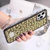 Luxury Women Design Bling Pearl Mobile Cover For iPhone 13 Series-2 Luxury Women Design Bling Pearl Mobile Cover For iPhone 13 Series-2