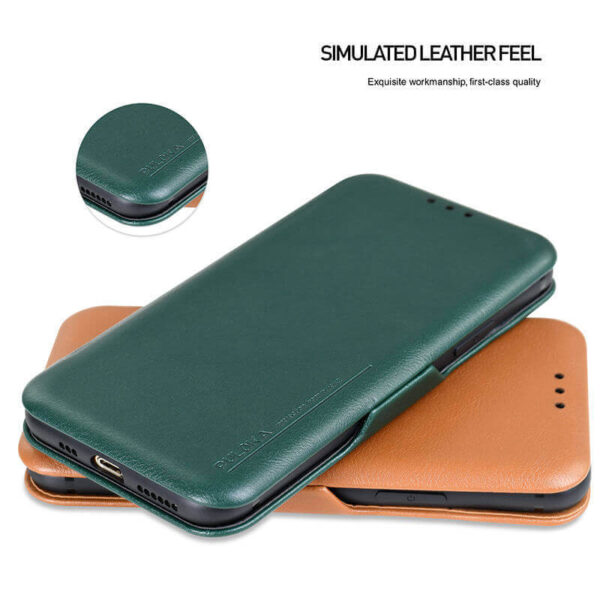 Puloka Multi Function Card Holder Leather Flip Wallet Mobile Cover For Apple iPhone 13 Series-4