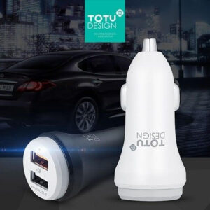 Totu ® Dual USB Car Charger For Fast Charging 2 Port Travel Adapter