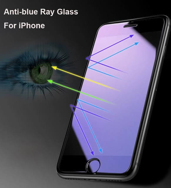 Kming Blue-Light Resisting Explosion Protection Glass For iPhone 6 Plus / 6s Plus
