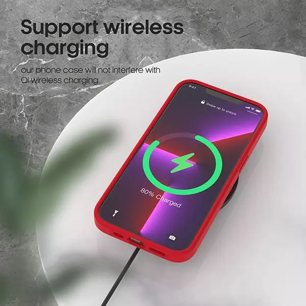 iPhone 14 Pro Max Apple Logo Silicone Back Case-4