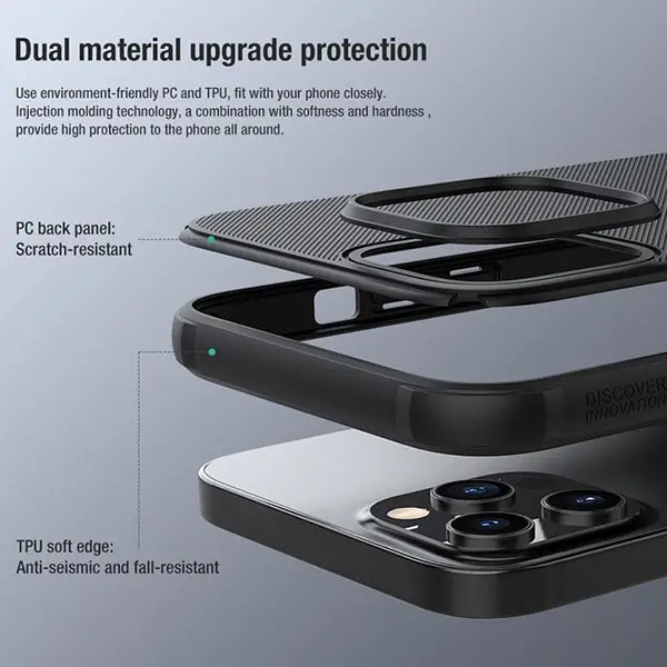 iPhone 14 Pro Max Nillkin Super Frosted Shield Case With Logo Cut-11