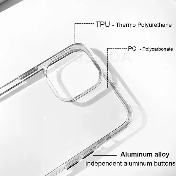 iPhone 14 Space Anti Shockproof Transparent Case-6
